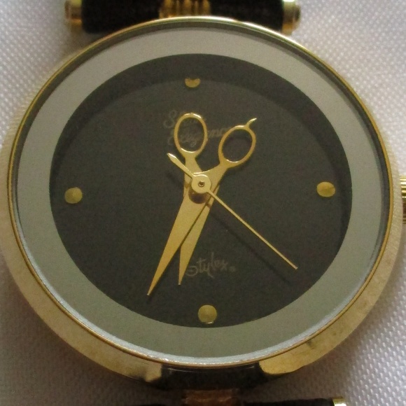 STYLEX GENUINE PIGSKIN COSMETOLOGY WATCH – NWOT - Picture 7 of 7